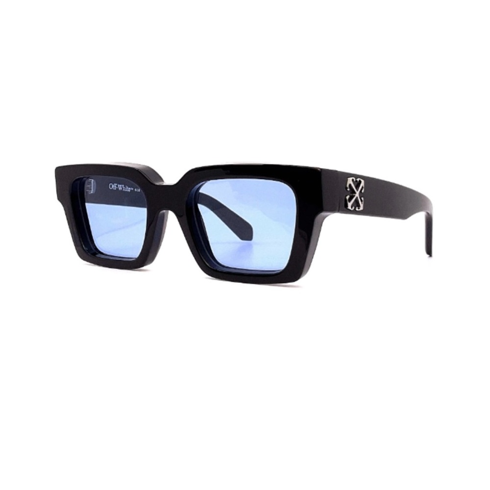 OFF-WHITE Virgil Arrows Acetate Square Sunglasses